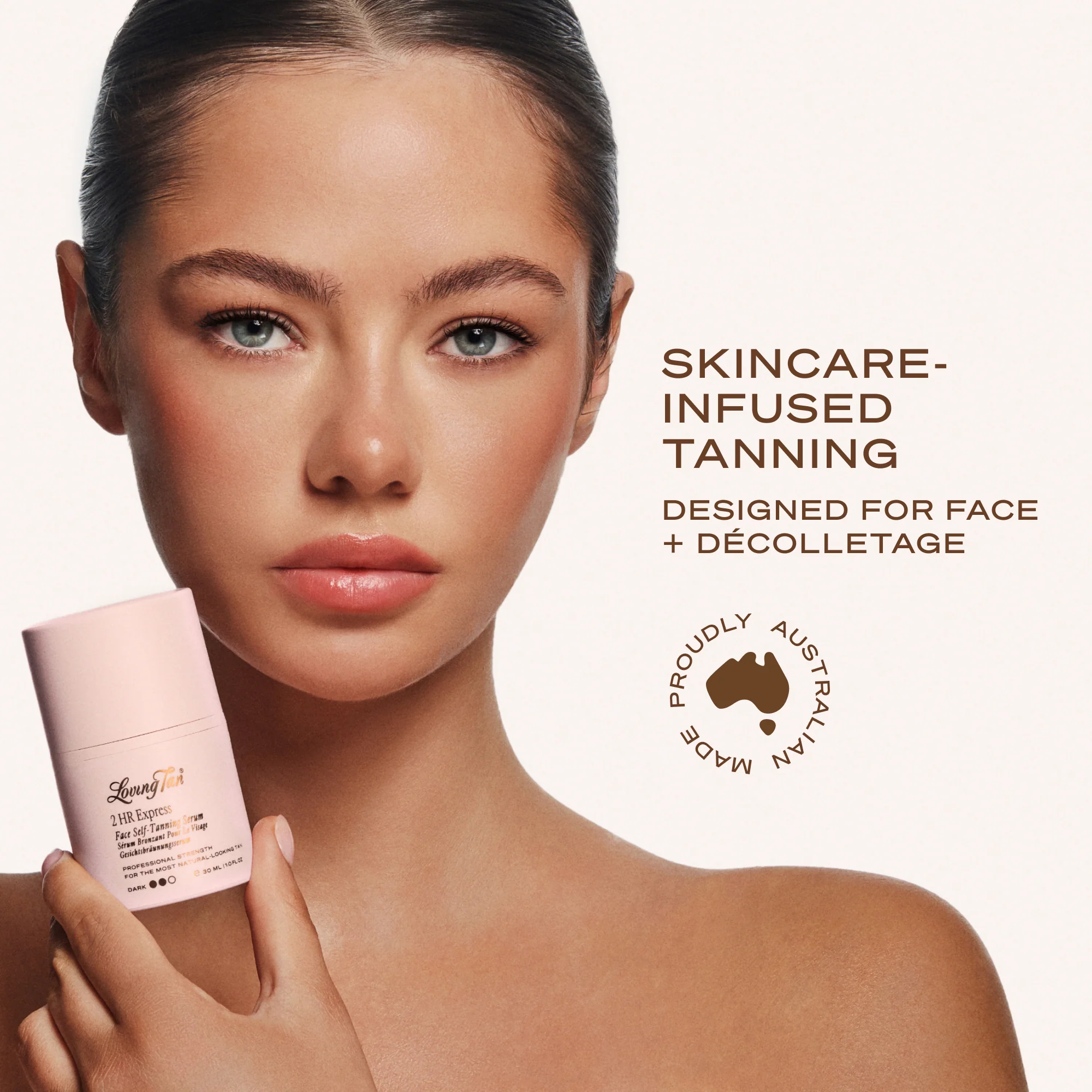 2 HR Express Face Self-Tanning Serum Dark - Image 5