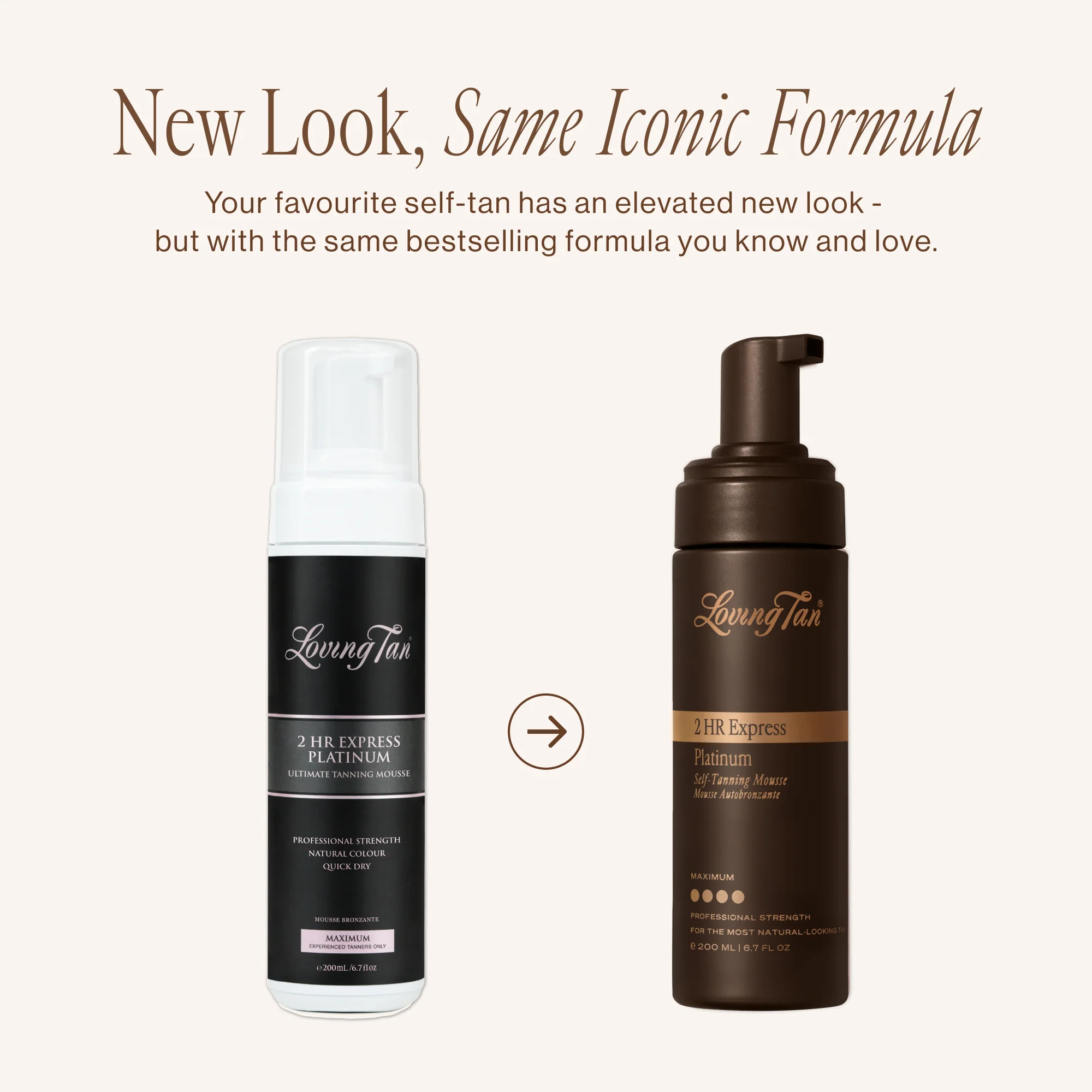 2 HR Express Platinum Self-Tanning Mousse 200ml - Image 3