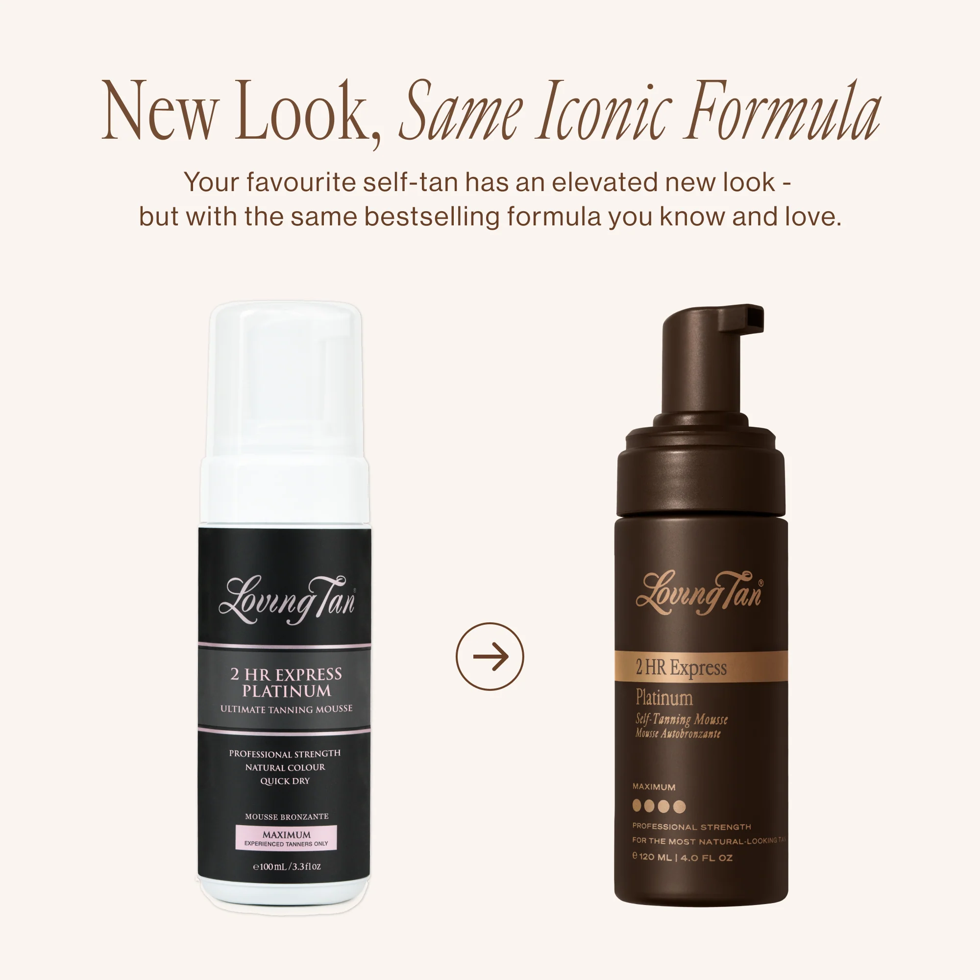 2 HR Express Platinum Self-Tanning Mousse - Image 3