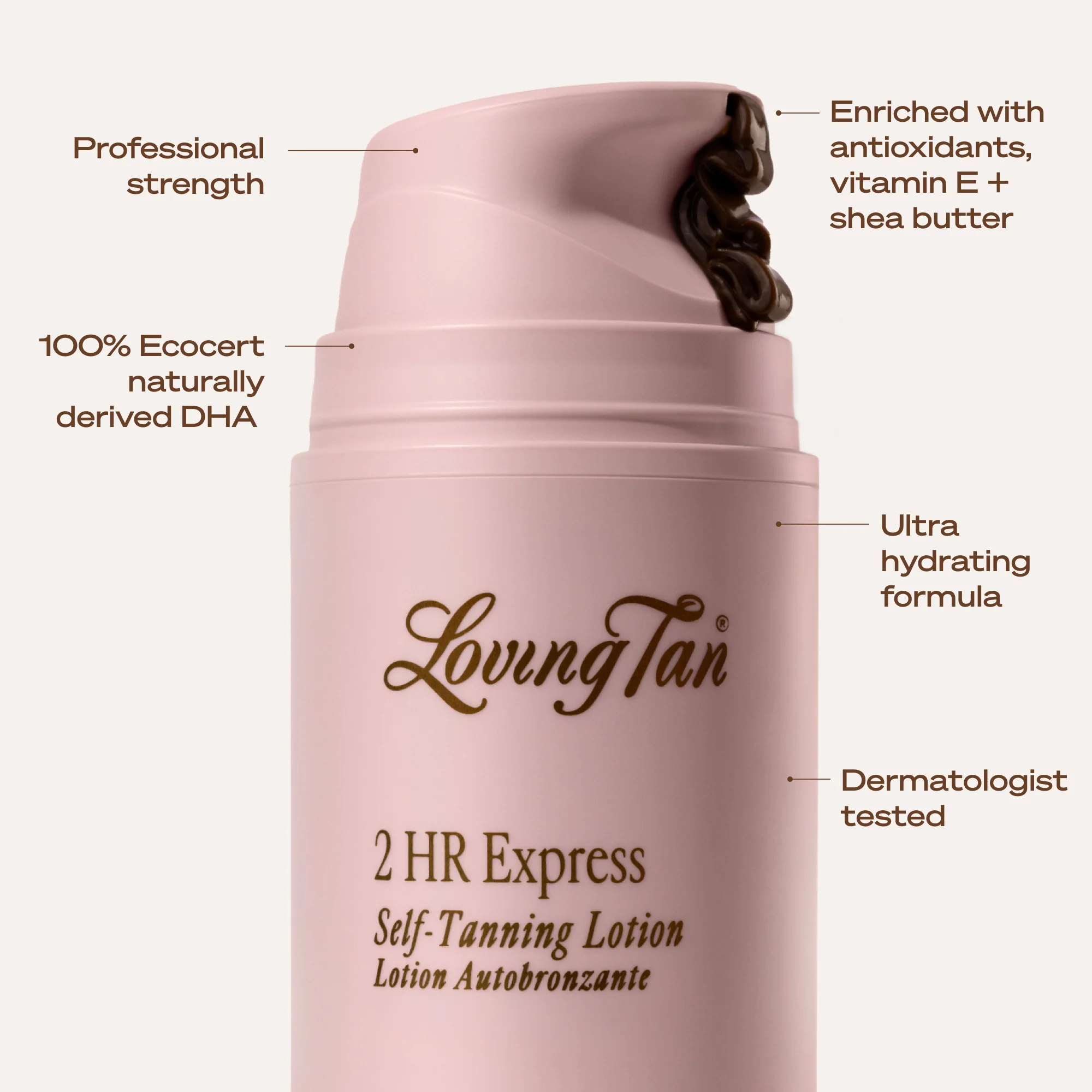 2 HR Express Self-Tanning Lotion Dark - Image 6