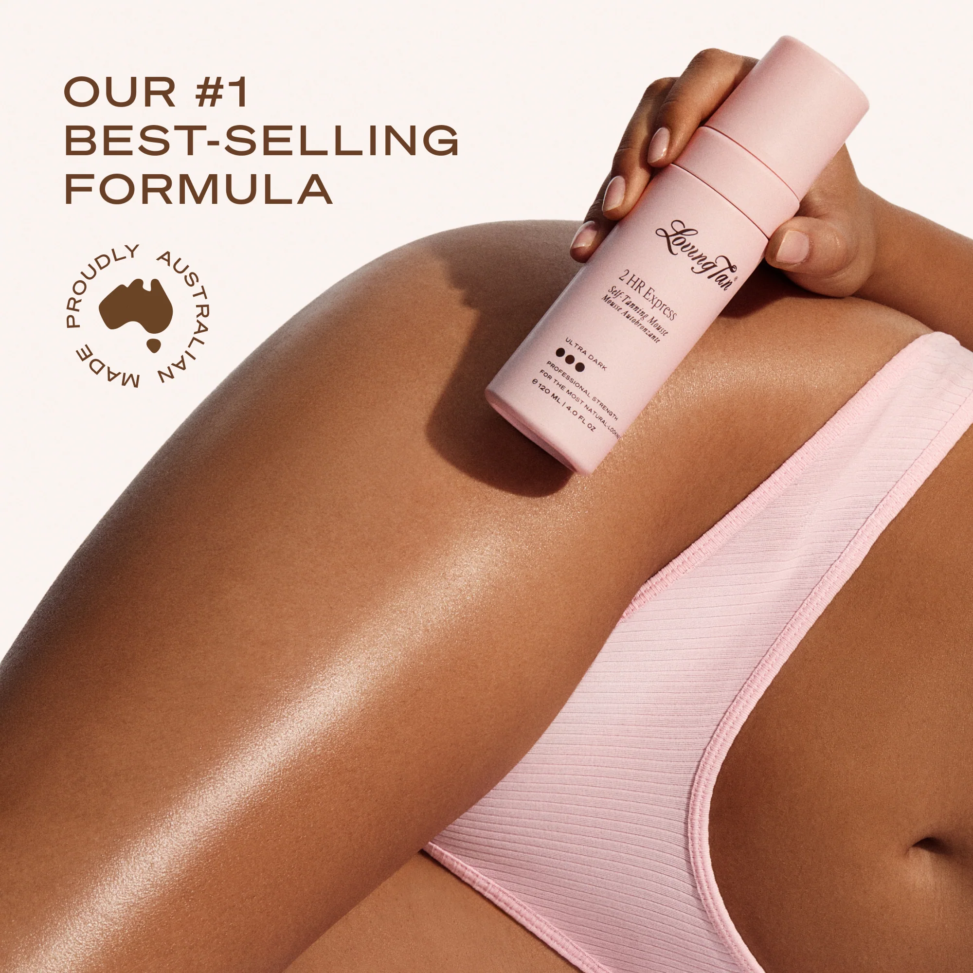 2 HR Express Self-Tanning Mousse Ultra Dark - Image 5