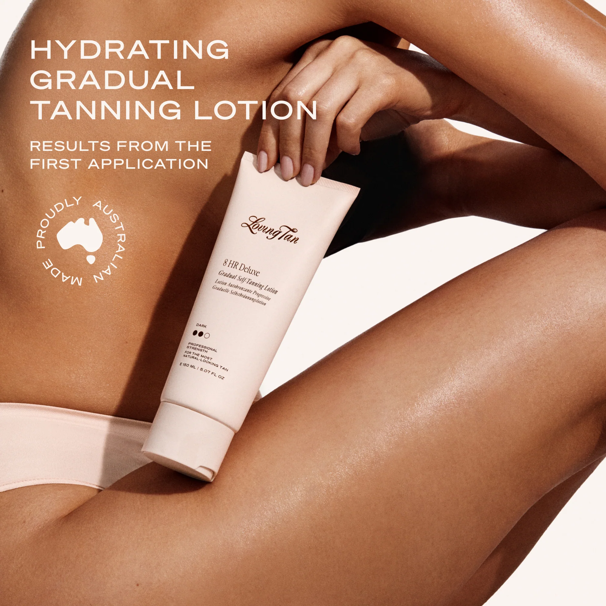 8 HR Deluxe Gradual Self-Tanning Lotion Dark - Image 5