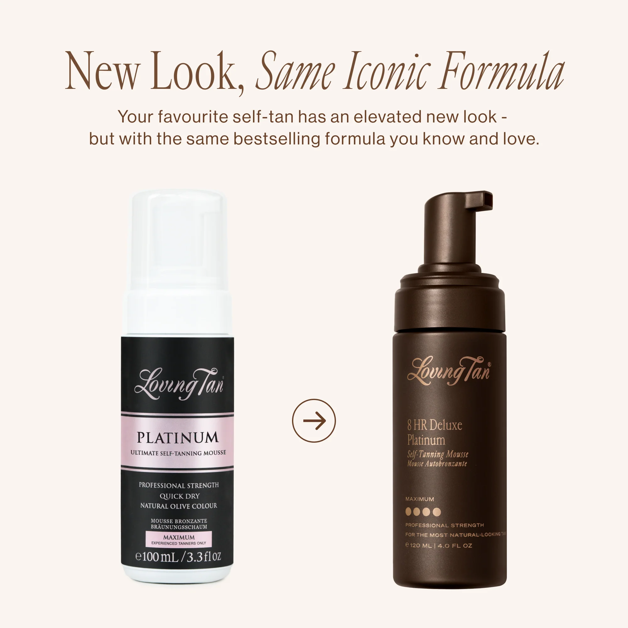 8 HR Deluxe Platinum Self-Tanning Mousse - Image 3
